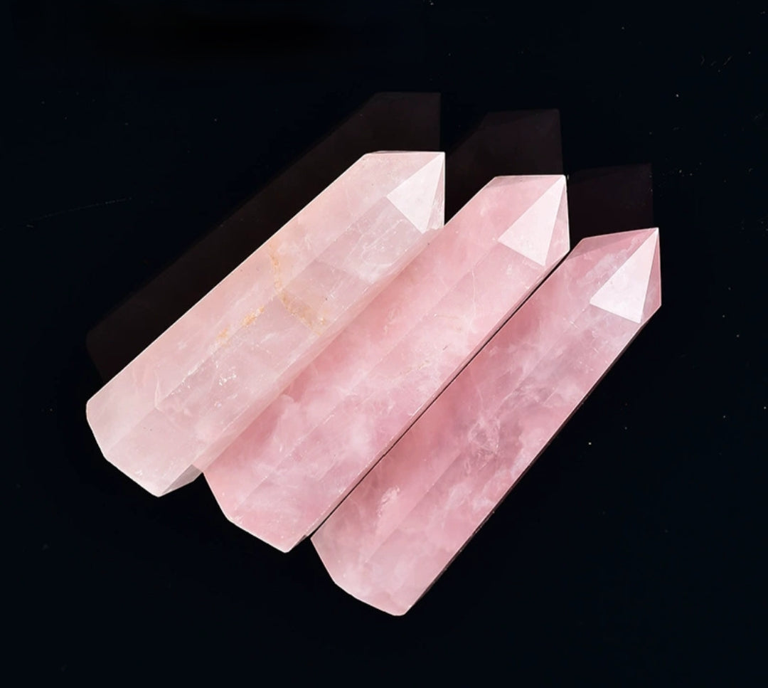 Natural Crystal Feng Shui Energy Hexagonal Prism
