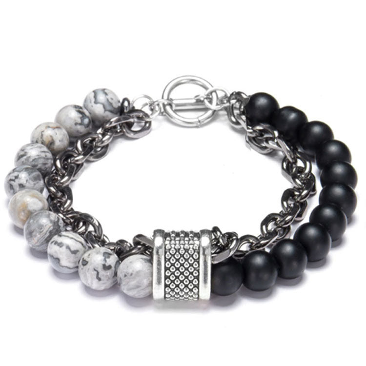 Natural Unique Men's Fashion Beaded Bracelet
