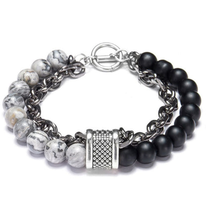 Natural Unique Men's Fashion Beaded Bracelet