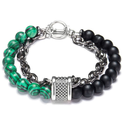 Natural Unique Men's Fashion Beaded Bracelet