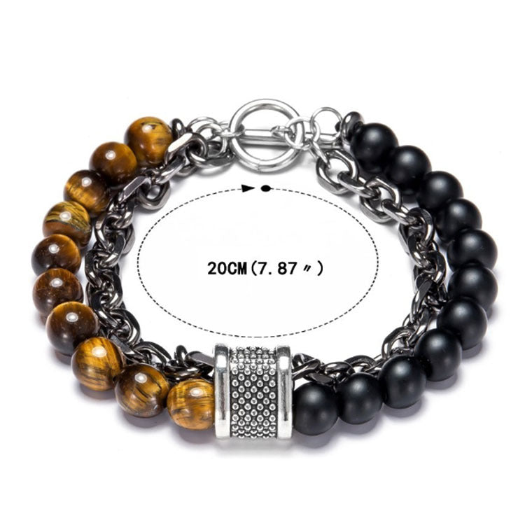 Natural Unique Men's Fashion Beaded Bracelet