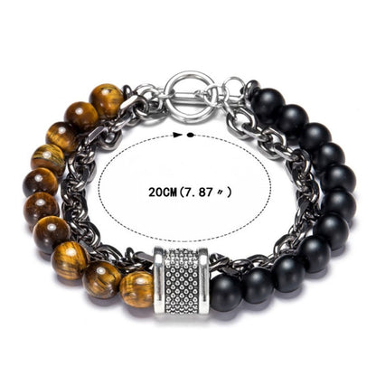 Natural Unique Men's Fashion Beaded Bracelet
