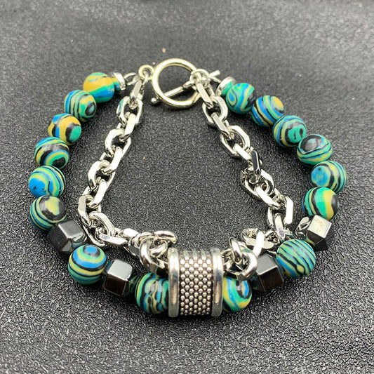 Natural Unique Men's Fashion Beaded Bracelet