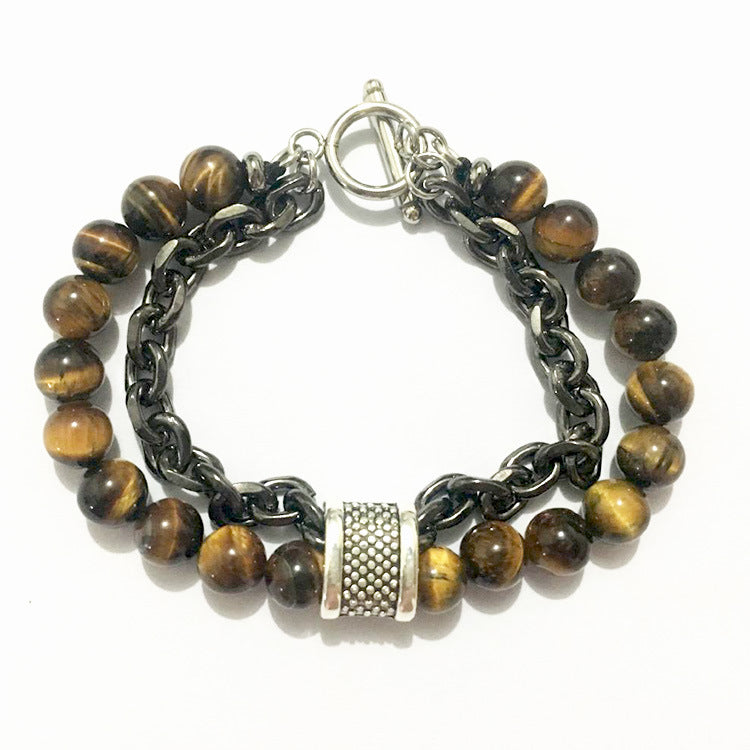 Natural Unique Men's Fashion Beaded Bracelet