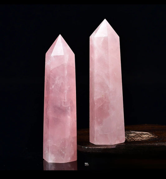 Natural Crystal Feng Shui Energy Hexagonal Prism