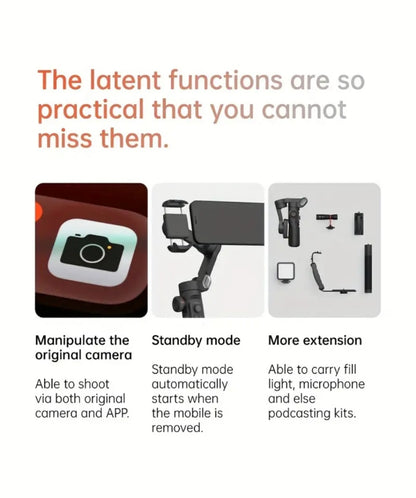 Aochuan Smart XE Mobile Phone Stabilizer for Apple / Android