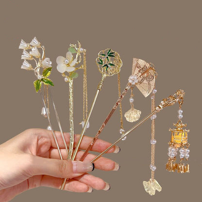 Lily of The Valley Hairpin (6 in one pack)