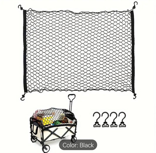 Camping Cart Net Cover with Hooks
