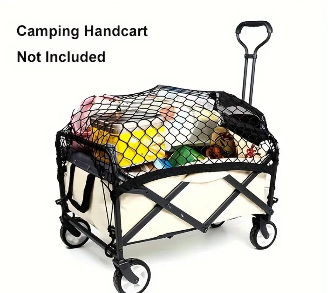Camping Cart Net Cover with Hooks