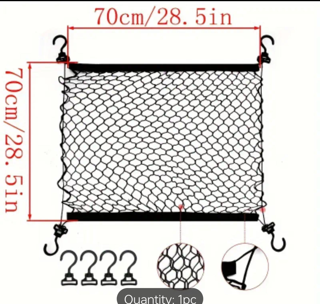 Camping Cart Net Cover with Hooks